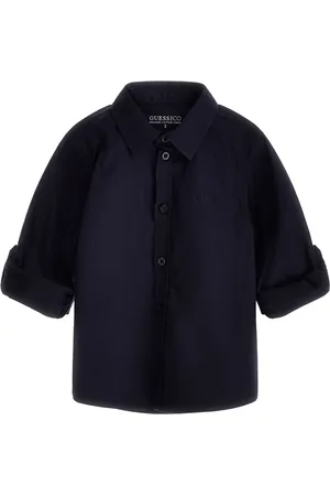 Guess Langarm popeline blouse voor baby