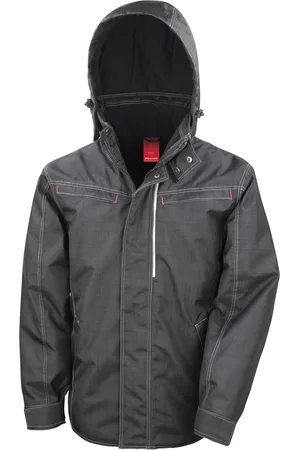 Result Parka Robuste "effet Denim"