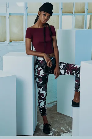Urban classics Damesbroek Urban Classic waist cargo