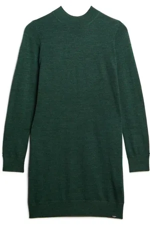 Superdry Merino jurk met lange mouwen voor dames
