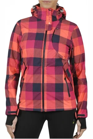 Peak Mountain Vrouwen softshell jacket met print Aveny