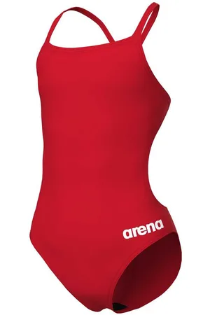 Arena 1-delig meisjes zwempak Team Challenge Solid