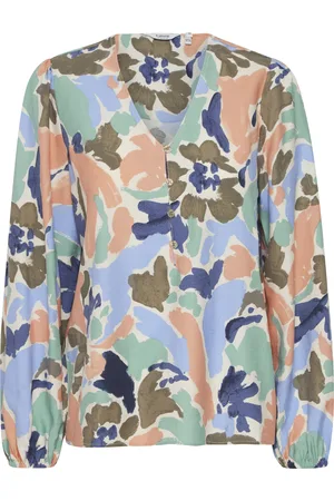B YOUNG Damesblouse met v-hals Ihamma