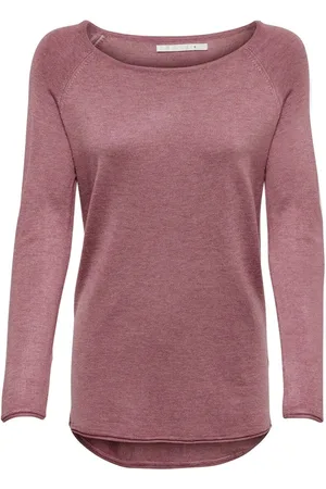 ONLY Lange damesTrui Mila lacy lange mouwen