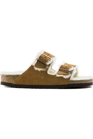 Birkenstock Sandalen Arizona Vl Mink Lammfell