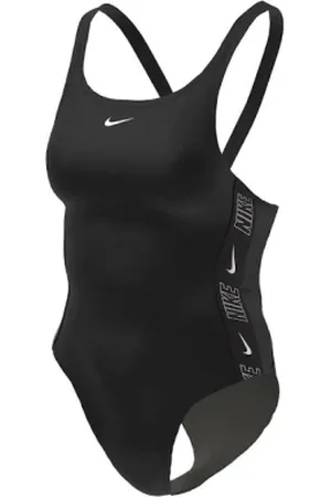 Nike Dames zwempak uit 1 stuk Swim Fusion Logo Tape