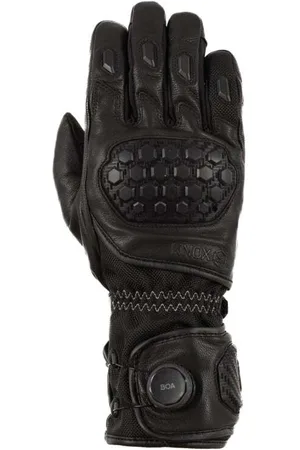 KnoX Waterdichte leren motorhandschoenen voor de winter met bescherming Zero MK4