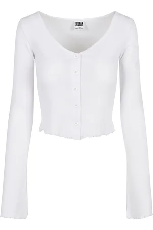 Urban classics Damesvest cropped rib (GT)