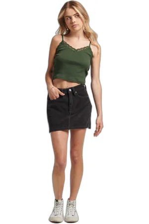 Superdry Fluwelen minirok voor dames