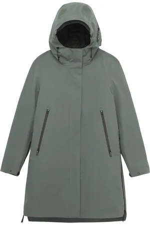 KRAKATAU Dames parka met capuchon Mercury