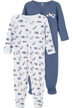 NAME IT Baby romper Nightsuit Bering Sea (x2)