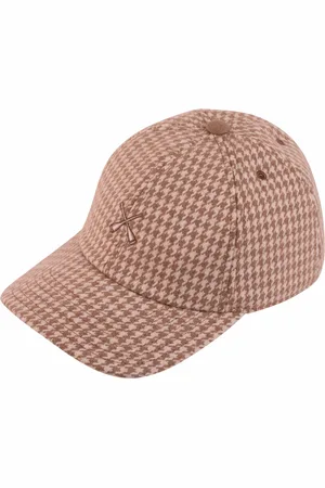 BÉTON CIRÉ Gebogen vizier-pet Houndstooth