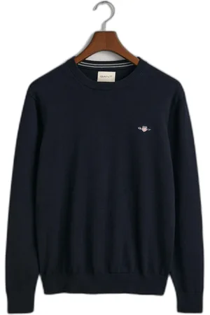 GANT Katoenen trui met ronde hals Classic