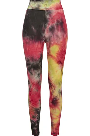 Urban classics Leggings voor dames tie dye high waist