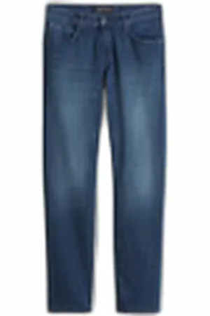 Marc O’ Polo Lage taille jeans met standaard binnenbeenlengte en ritsgulp
