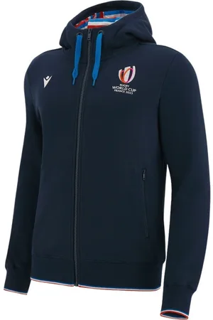 macron Sweatshirt met capuchon en rits RWC France 2023