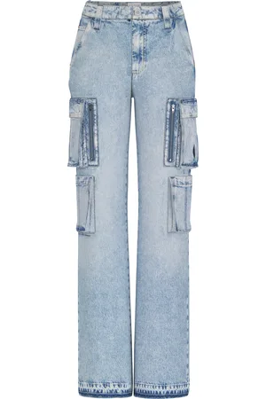 Guess Damesjeans met cargozak Kori