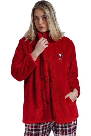 Peanuts Warme lange mouwen damesrobe Cute Snoopy