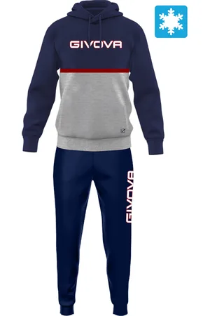 Givova Tweekleurig fleece trainingspak Italia 106
