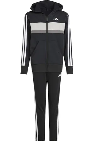 adidas Kinder trainingspak Fleece 3-Stripes Essentials Tiberio