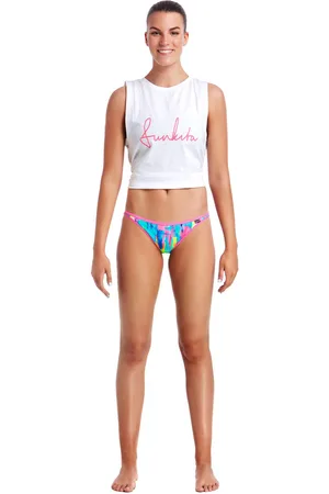 Funkita Vrouwen mini zwembroekje Impressionista brief