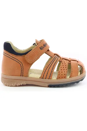 Kickers Sandalen voor babyjongens Platiback