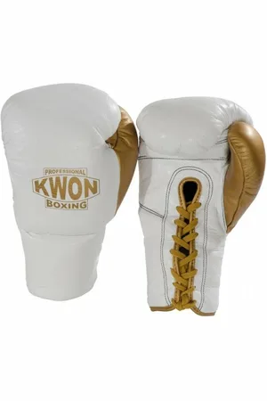 Kwon Professional Boxing Leren bokshandschoenen met veters