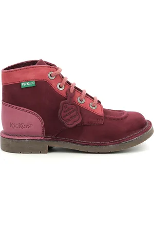 Kickers Leren meisjeslaarzen Col