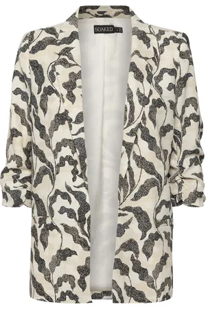 Soaked in Luxury Blazer met print voor dames Shirley