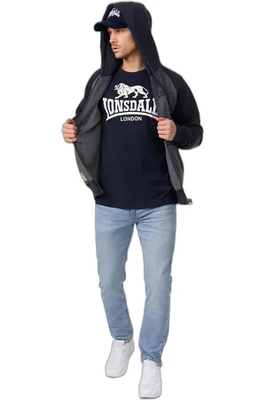 Lonsdale London Hooded sweatshirt met rits Slough
