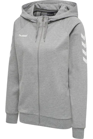 Hummel Dames hoodie met rits hmlGO cotton