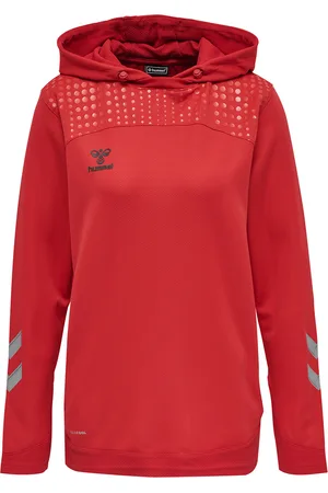 Hummel Dames sweatshirt met capuchon hmllead poly