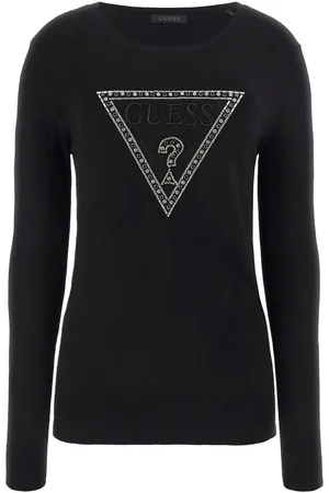 Guess Dames sweatshirt met lange mouwen Ivory