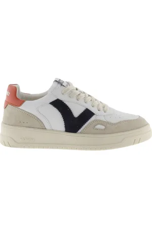 victoria Sportschoenen met leereffect en splitleer Seul