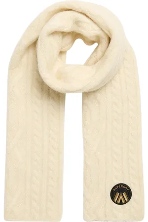 Superdry Gebreide damessjaal Cable Luxe