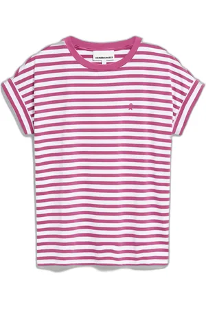 Armedangels Gestreept dames-T-shirt Idaara