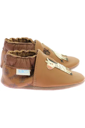 Robeez Slofjes voor babyjongens Jungle Zebra
