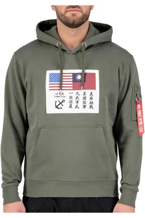 Alpha Industries Hoodie USN Blood Chit