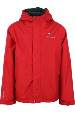 Peak Mountain Dubbel fleece skijack voor kinderen Ecajik