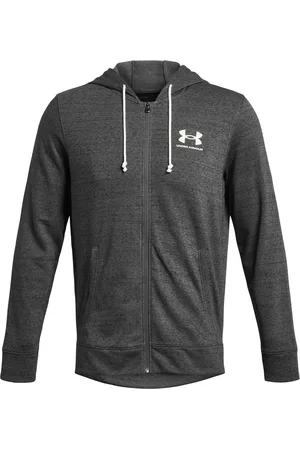 Under Armour Hooded sweatshirt met rits Rival Terry