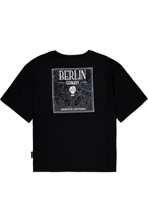 Alpha Industries T-shirt met bedrukking op de rug Berlin Candy Bomber