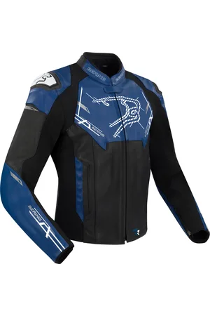 Bering Motor leren jas Snap