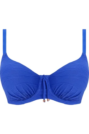 Fantasie Dameszwemshortje met beugel en plooi Beach Waves Ultramarine