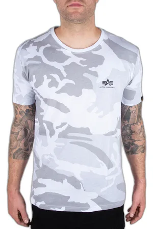Alpha Industries T-shirt Backprint Camo