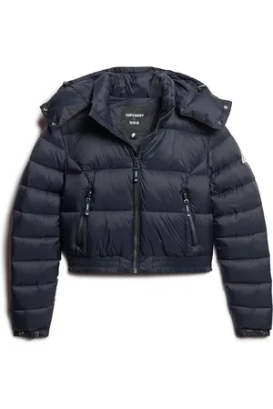 Superdry Kort damesjack met capuchon Fuji