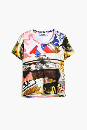 Desigual Dames-T-shirt Collage