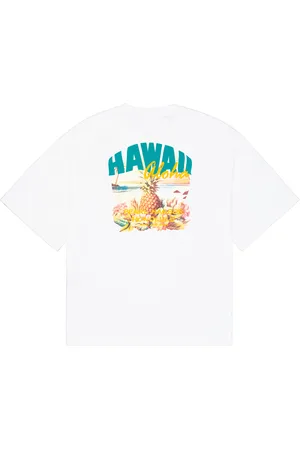 Alpha Industries T-shirt met bedrukking op de rug Hawaii Aloha
