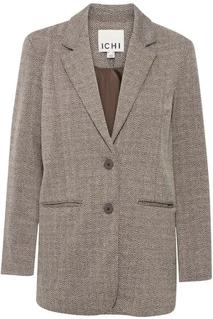 Ichi Blazer voor dames Ihkate Jacquard