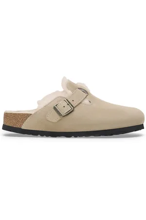 Birkenstock Klompen Boston Suede Leather