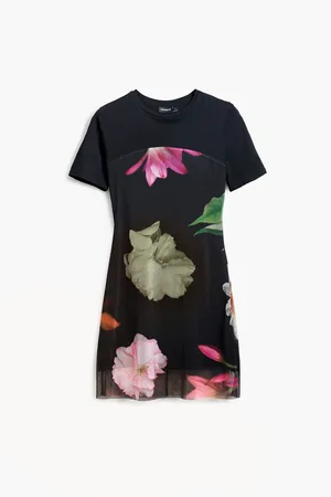 Desigual Dames t-shirt jurk Hamburgo